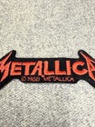 Vintage 1988 Original Metallica Iron On Headbangers Ball Patch