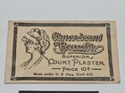 Antique American Beauty Superior Court Plaster Label Vintage Apothecary Medical