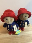 Lot Of 3 Vintage Wind Up Musical Paddington Bear Eden 80   s Plush Stuffed Toy New