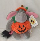 1999 Disney World Plush Bean Bag Eeyore In Pumpkin Halloween Costume New W  Tags