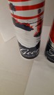Budweiser  four   4  Different  16 Oz Aluminum  top Open   Caps Empty