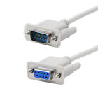 Serial Cable Male To Female Extersion Db9 9 Pin Rs232 Mf Com Port Wire