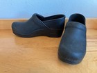 Dansko Women s Professional Black Leather Slip-on Clogs Size Eu 39 Us 8 5