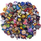 30-120 Pcs Random Different Clip Shoe Charms For Shoe Decoration Lovely Cool