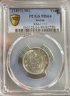 Korea  Yang  Year 502  1893   Incheon Mint  Kojong  as King  Pcgs Ms64