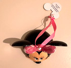 Bnwt Disney Parks Minnie Mouse Christmas Tree Mickey Ears Hat Ornament