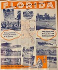 1935  dixie Route  To Florida Railroad Advertising Brochure