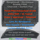 For Whirlpool Microwave Grease Charcoal Filter W10208631 Ps1847969 Ap4299743 Dj