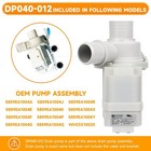 Dp040-012 4681ea1007a Drain Pump  oem  Replacement For Lg Washer Drain Pump     