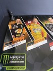 Rare 4 Time Hand Autographed Nascar Poster Harvick Logano Truex Busch 24x18