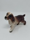 Pair Of Vintage Porcelain Springer Spaniel Dog Figurines