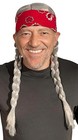 Handinhandcreations Hippie Willie Wig Cowboy Country Braids Wig Usa Bandana -   