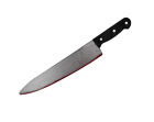 Adult Fake Bloody Kitchen Butcher Knife Plastic Halloween Costume Accessory Prop