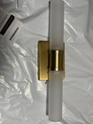 Keaton 20  2-light Satin Brass Vanity Light Visual Comfort Studio 4465002-848