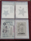 Stampin Up Stamp Sets Lot Of 4