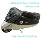 Universal New Motorcycle Cover For Suzuki Hayabusa Gsx1250fa Gsx1400 Gz250 Black