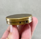 Vintage Brass Military Compass Wwii Era Pocket 1930s-40s German Style