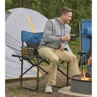 Guide Gear Oversized Tall Director s Camp Chair  500-lb  Capacity Blue black