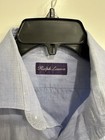 Ralph Lauren Purple Label Mens Blue French Cuff Shirt Size 16 1 2 100  Cotton