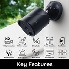 Geeni Vantage Smart Outdoor Security Camera - Works With Alexa Google