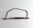 Vintage Sterling Silver Tie Bar clip B a  Ballou
