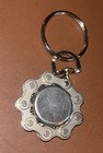 Little Earth Rare Metal Keychain   Key Ring Bicycle Chain  Bottlecap Vtg Y2k