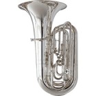 Miraphone 1293 Series 5-valve 5 4 Cc Tuba 1293-5vcs Silver
