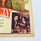 1933 Mr Broadway Original 22x28 Movie Poster Lupe Velez Jack Dempsey Ed Sullivan