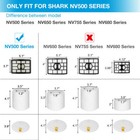 Vacuum Filters Replacement For Shark Rotator Professional Lift-away Nv500 Nv501