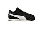 Puma Sf Roma Babies Infants Toddlers Black White Red Faux Leather Shoes