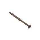  8 X 3  Deck Screws   Square Drive   Bugle Head   Brown Ruspert   250pcs Box