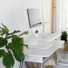 Humanscale Quickstand Eco Desk Single Monitor White - New Still Sealed In Box