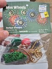 Leewards Mini Wheels Makes 6 Vtg Sequin Bead Christmas Ornament Kit Opened