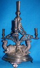 Walker   Hall Silver Plated Epergne Camels Egyptian Revival Gc
