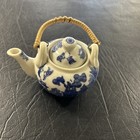 Vintage 9 Piece Blue Willow Porcelain Miniature  Childs Tea Set Made In Japan