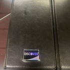 Lot Of 10 Discover Check Presenter Server Books With Card Holder Folder Black