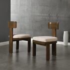 330lbs Farmhouse Kitchen Dining Chairs Set Of 2 Wood Side Chair Wood Living Room