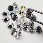 Cubic Zirconia Loose Round 4 00 Mm - 9 00 Mm Each White Cz  aaaaa  Ship In U s a