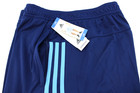 Adidas 3-stripe Size Large Dark Blue   Light Blue 2 Zippered Pockets Men Shorts