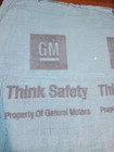 Vintage Rare Gm Blue Safety Rags Shop Towels Lot Of 6 General Motors Flint