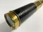 Victorian  Antique London  Brass Pocket Telescope 1845 Home  Desk Decor Gift