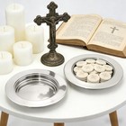 Bread Silver Premium Communion Trays For Churches  Stainless Steel Communion    