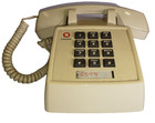 Vintage Lucent At t Avaya 107732430 Cream Push Button Desk Phone 98140m