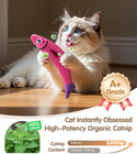 Catnip Silvervine Soft Chew Kicker Cat Toys 3 Pack For Cats   Kittens