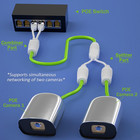 Ethernet Splitter  Waterproof Poe Combiner Splitter Adapter  Run 2 Ip Cameras On