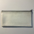Vintage Original Crocker Bank Zippered Merchant Deposit Bag 11  X 5 1 2 