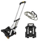  Luggage Cart With Wheels Foldable   Strong  Compact Luggage Cart Holds Large