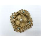 Jeweled Lipstick Holder 4 Slots Vintage Pearls