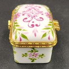 Vtg Porcelain Trinket Box Pill Box