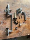 Kwikset San Clemente Satin Nickel Handleset With Halifax Square Handle  microban